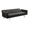 Three Seater Sofa-Bed / Fabric Dark Grey 198x86x81cm/ Bed 180x104x41cm ZWW Hit