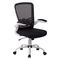 Office Armchair White / Mesh-Fabric Black 60x62x98/106cm ZWW BF2930