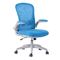 Office Armchair Grey/Mesh Blue 65x60x95/105cm ZWW BF2920