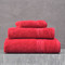 Πετσέτα Χεριών 30x50cm Βαμβάκι Rythmos Illusion/ Κόκκινο 