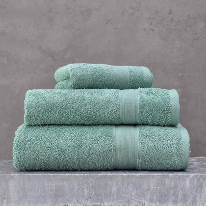  Hands Towel 30x50cm Cotton Rythmos Rythmos Illusion/ Green