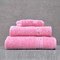Πετσέτα Προσώπου 50x90cm Βαμβάκι Rythmos Illusion/ Ροζ