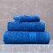 Σετ Πετσέτες Μπάνιου 3τμχ. 30x50cm, 50x90cm & 70x140cm Βαμβάκι Rythmos Illusion/ Μπλε