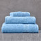 Πετσέτα Προσώπου 50x90cm Βαμβάκι Rythmos Illusion/ Γαλάζιο