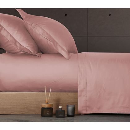 Fitted Bed Sheet 160x200+35cm Sateen Cotton NEF-NEF Elements/ English Rose 024610