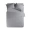 Fitted Bed Sheet 100x200+30cm Cotton NEF-NEF Basic/ Light Grey 011710