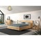 Confidence double bed 177x210cm ( for mattress 160x200cm ) Artisan Oak - Wooden beds