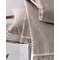 Ριχτάρι Πολυθρόνας Ζακάρ Διπλής Όψης 160x180cm Βαμβάκι Rythmos Divine/ 01 Beige