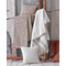 Διακοσμητική Μαξιλαροθήκη Ζακάρ Διπλής Όψης 40x40cm Βαμβάκι Rythmos Divine/ 01 Beige