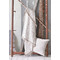Decorative Pillowcase 40x40cm Cotton/ Polyester Rythmos Echo/ Ecru