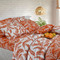 Double Bedspread Set 3pcs. 225x235cm Nexttoo 3145 Orange