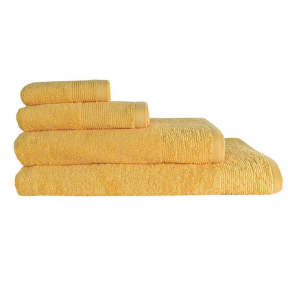 Πετσέτα Προσώπου 50x90cm Nexttoo 5004 Κίτρινο 100% Βαμβάκι