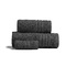 Face Towel 50Χ100 Melinen Premio Dark-Grey 100% Cotton Pennie