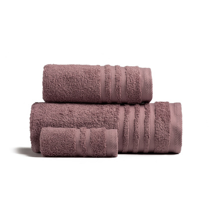 Hand Towel 30Χ50 Melinen Premio Grey-Lilac 100% Cotton Pennie