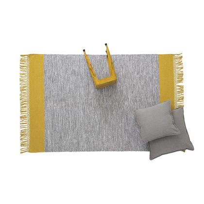 Μοντέρνο Χαλί 70x140 Royal Carpet Urban Cotton Kilim  Flitter Yellow​ Cotton