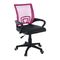 BF2101-P (without relax) Nylon Base Armchair Pink Mesh-Black Pu ΕΟ254,7PC