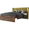 Κρεβάτι Υπέρδιπλο 150x200cm Sarris Bros Queen/ Walnut