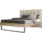 Κρεβάτι Υπέρδιπλο 150x200cm Sarris Bros Royal/ Oak Με Επιλογή Χρώματος