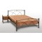 Κρεβάτι Διπλό Μεταλλικό MetalFurniture Νάξος 150 x 200 Με Επιλογή Χρώματος
