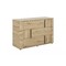 Confidence chest of drawer 121x45x80cm Artisan Oak