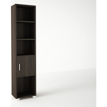 Kid's Bookcase With a Closet 40x30x180cm Sarris Bros/ Wenge