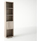 Kid's Bookcase With a Closet 40x30x180cm Sarris Bros/ Ash
