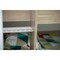 Κουκέτα Roomy με 2 μονά κρεβάτια 90X200 + 2 Στρώματα Ορθοπεδικά KS Strom Classic 90x200