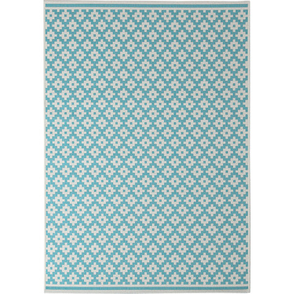 Καλοκαιρινό Χαλί 67x140 cm Royal Carpet Flox 722 Light Blue
