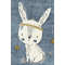 Παιδικό Χαλί 120x180 Ezzo Playtime Bunny KD46 Chenille 