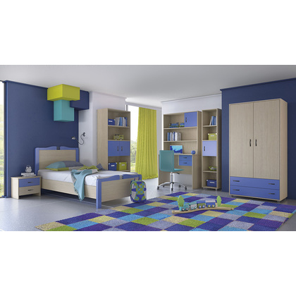 Παιδικό Κρεβάτι Ν3 90x190 Με Επιλογή Χρώματος Μελαμίνη