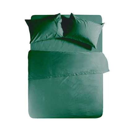 Flat Bed Sheet 170x270cm Cotton NEF-NEF Basic/ Green 011708