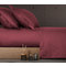 King Size Fitted Bed Sheet 180x200+35cm Cotton NEF-NEF Elements/ Bordo 028929
