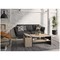 Yori coffee table 107x60cm Light Kronberg Oak / Black with storage