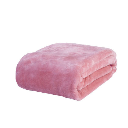 Queen Size Velour Blanket 220x240cm Polyester NEF-NEF Loft/ Pink 029008