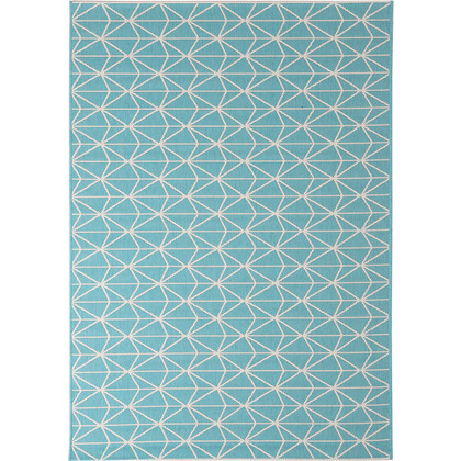 Καλοκαιρινό  Χαλί  67x140 cm Royal Carpet Flox 723 Light Blue