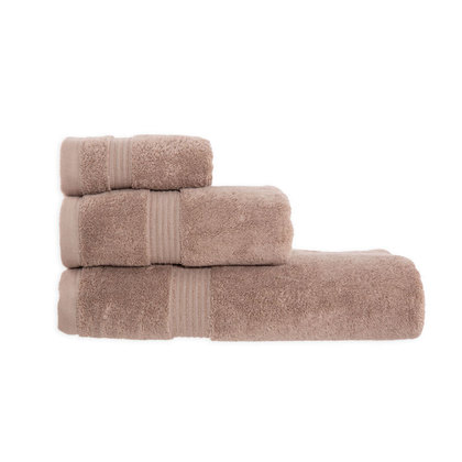 Face Towel 50x90cm Cotton NEF-NEF Aegean/ Mocca 009686