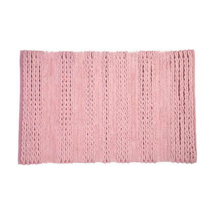 Bath Mat 60x90cm​ Cotton/ Polyester NEF-NEF Life/ Pink 027023