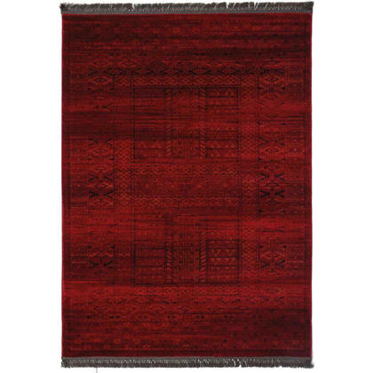 Σετ Χαλιά Κρεβατοκάμαρας (067×140 & 067×140 & 067×220) Royal Carpet Afgan 7504H D.RED
