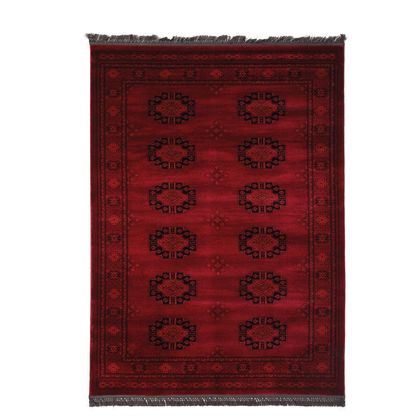 Χαλί Φ160 Ροτόντα Royal Carpet Afgan 6871H D.RED