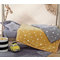 Baby Cradle Blanket 75x100cm Polyester NEF-NEF Stellar/ Yellow 029051