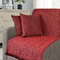  Decorative Pillowcase 40x40cm Nexttoo 6027 Red Chenille Jacquard