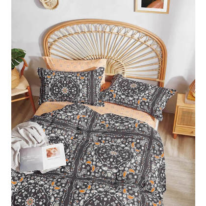 Double Bed Sheets Set 230x270 Melinen Home Prime Line Collection Polo 100% Satin Cotton 200 TC