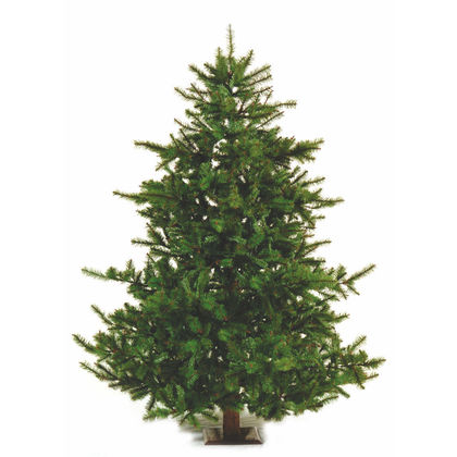Χριστουγεννιάτικο Δέντρο Πράσινο με Ξύλινο Κόρμο 180cm LN 0704
