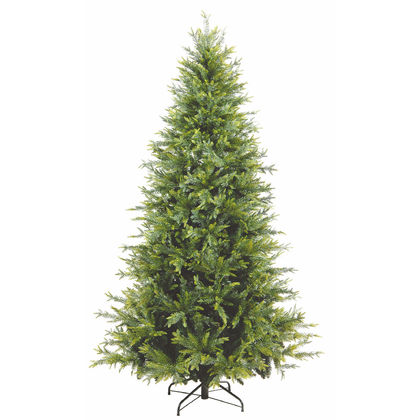 Green Christmas Tree with Metallic Support 240cm Athos 166045