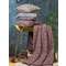 Ριχτάρι Τριθέσιου Καναπέ 170x300 Madi Cozy Collection ZEBRA RED Chenille