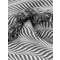 Ριχτάρι Τριθέσιου Καναπέ 170x300 Madi Cozy Collection ZEBRA GREY Chenille