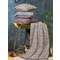 Ριχτάρι Τετραθέσιου Καναπέ 170x340 Madi Cozy Collection ZEBRA BROWN Chenille