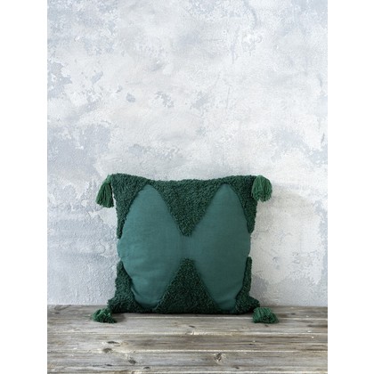 Decorative Pillow 45x45cm Cotton Nima Home Amadeo/ Dark Green 27329