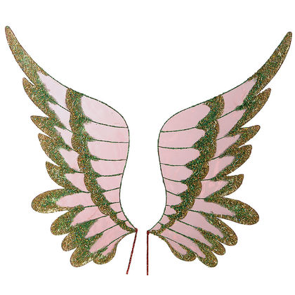 Pink Hanging Christmas Wings 100x80(h)cm 166006