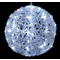 Led Φωτιζόμενη Ακρυλική Μπάλα Με Ψυχρό Φωτισμό 25cm